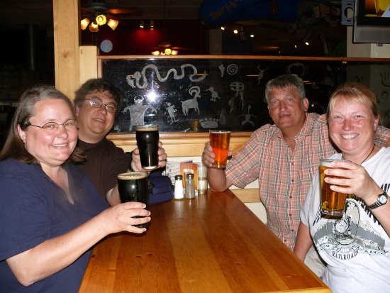Stammtischtreffen in der Moab Brewery