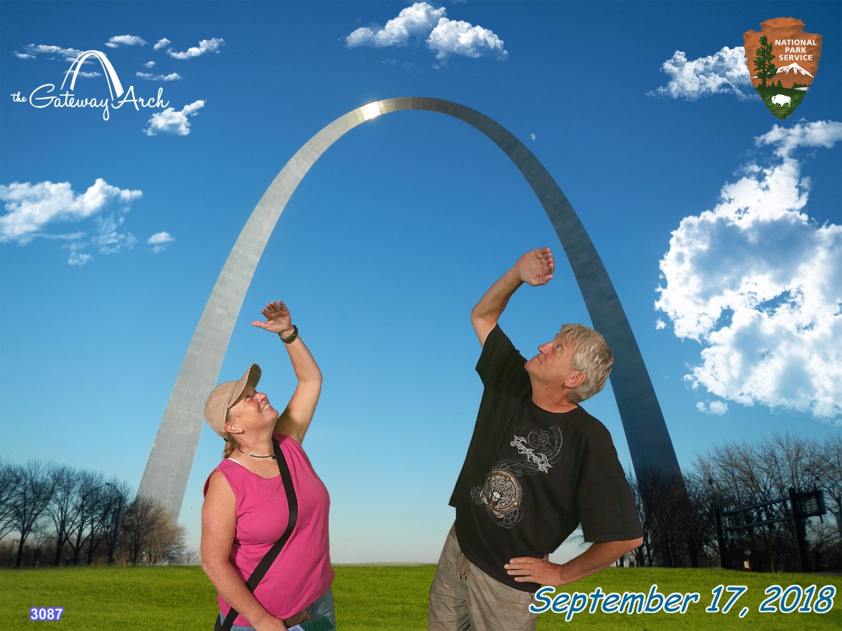 offizielles Gateway Arch Foto offizielles Gateway Arch Foto