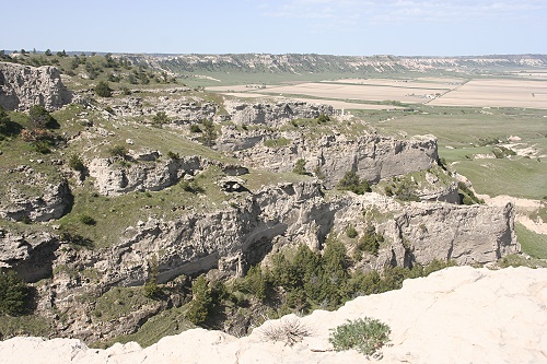 Scotts Bluff National Monument - South Overlook Trail Scotts Bluff National Monument - South Overlook Trail