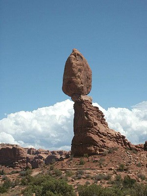 Balanced Rock - Arches Park Balanced Rock - Arches Park