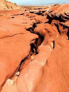 Eingang Lower Antelope Canyon