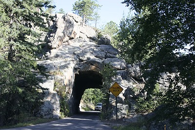 Tunnel am Needles Highway Tunnel am Needles Highway