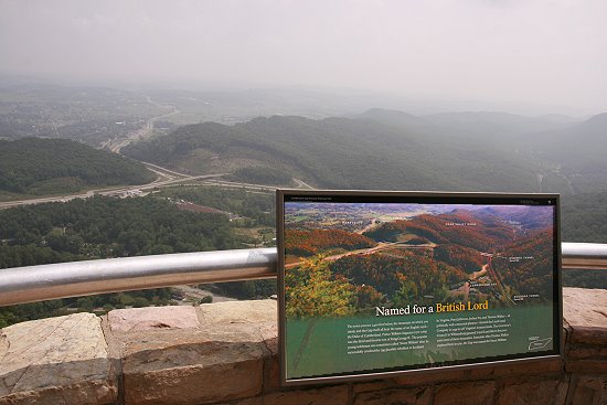 Ausblick am Pinnacle Overlook Ausblick am Pinnacle Overlook