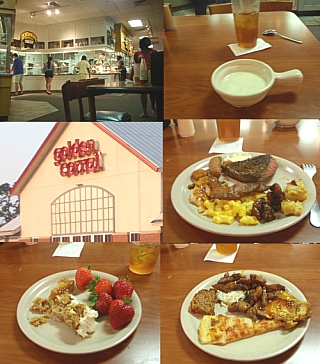 Abendessen im Golden Corral Abendessen im Golden Corral