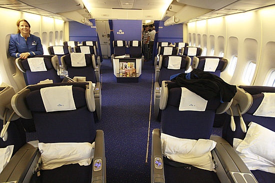 Business Class KLM B 747-400