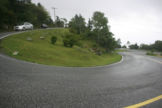 Grandfather Mountain - Forrest Gump Curve