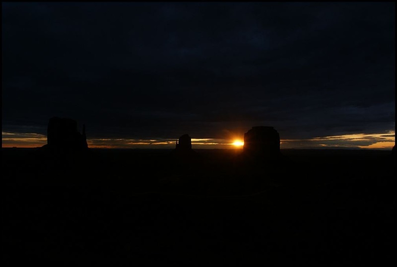 Sonnenaufgang vom Balkon aus gesehen