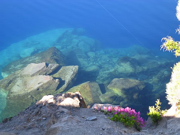 Das Wasser ist wunderbar sauber und klar Das Wasser ist wunderbar sauber und klar