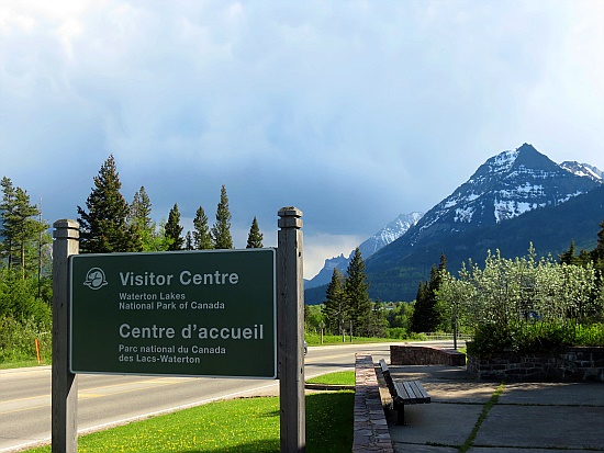 Waterton Lakes National Park of Canada visitor Centre