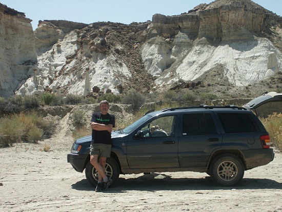 in der guten alten Zeit konnte man durch den Wahweap Wash direkt bis zu den Wahweap Hoodoos fahren in der guten alten Zeit konnte man durch den Wahweap Wash direkt bis zu den Wahweap Hoodoos fahren