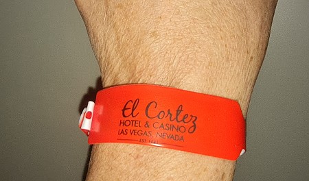 Wristband Room Key El Cortez Hotel