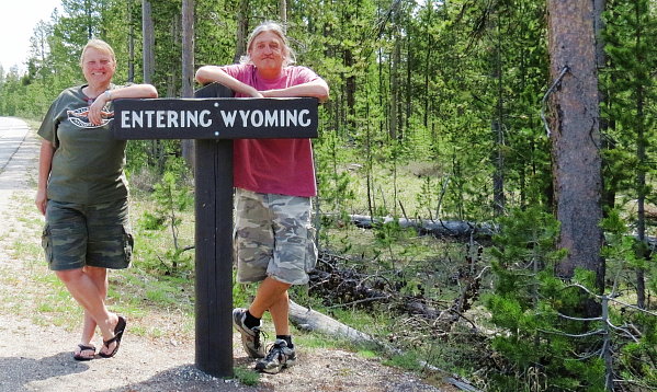 Entering Wyoming Entering Wyoming