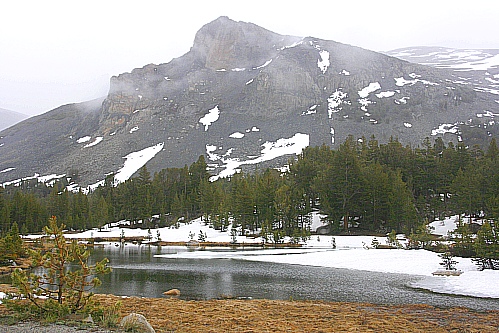 Nicht der Tioga Pass, aber irgendein See in der Nähe - nicht der Ellery Lake Nicht der Tioga Pass, aber irgendein See in der Nähe - nicht der Ellery Lake