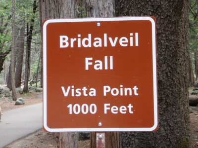 Yosemite - Bridal Veil Falls