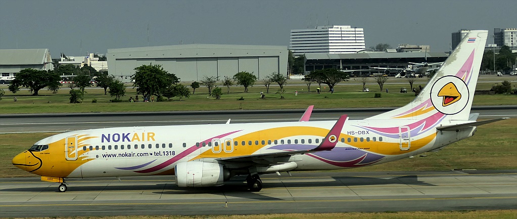 Nok Air - Boeing 737-8AS - HA-DBX/Nok Tawan