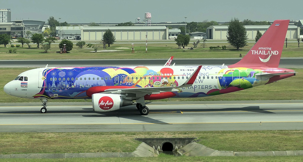 Thai AirAsia - Airbus A320-216 - HS-ABR "Amazing New Chapter" special colours