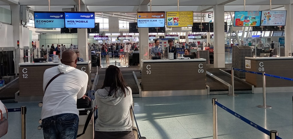 Malaysia Airlines CheckIn Phuket