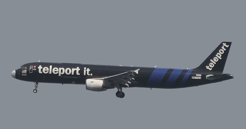 teleport Airbus A321-211P2F
