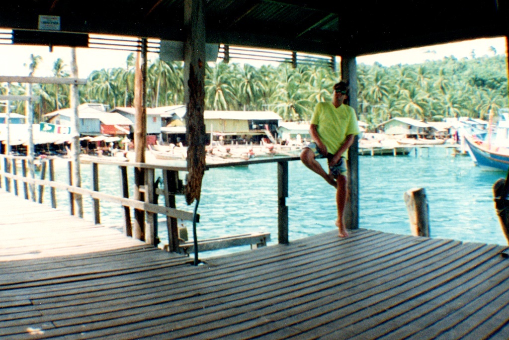 Phi Phi Island - warten auf die Fhre nach hause
