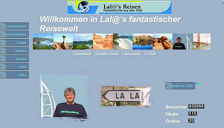 400.000 Besucher bei Lalas Reisen