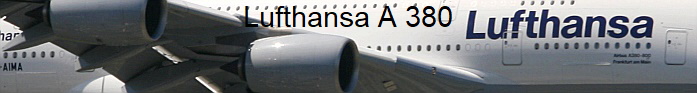 Lufthansa A 380