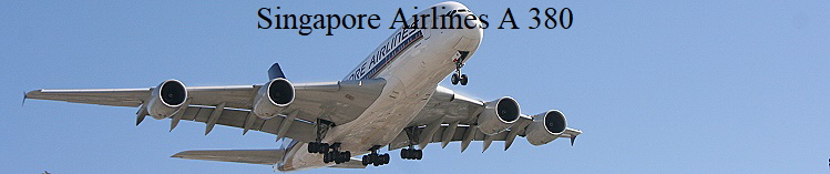 Singapore Airlines A 380