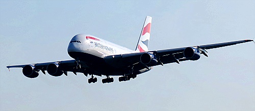 British Airways A 380 British Airways A 380
