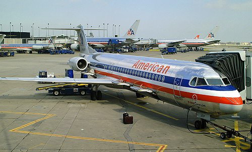 American Airlines Fokker 100