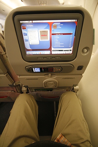 Sitzplatzabstand im Emirates A 380