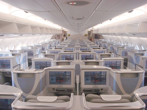 Emirates A 380 - Business Class