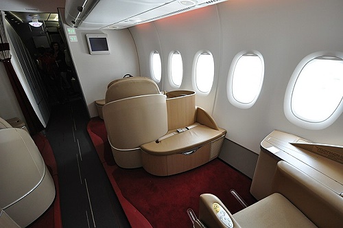 Air France A 380 Premiere - First Class