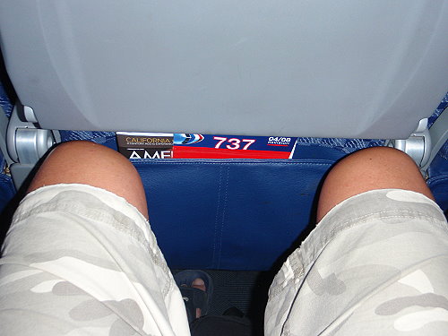 Sitzplatzabstand American Airlines Boeing 737-800