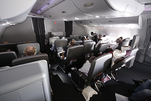 Qantas A 380 - Premium Economy Qantas A 380 - Premium Economy