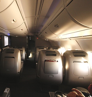 Qantas A 380 - Business Class