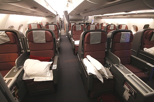 Qantas A 380 - Business Class Qantas A 380 - Business Class