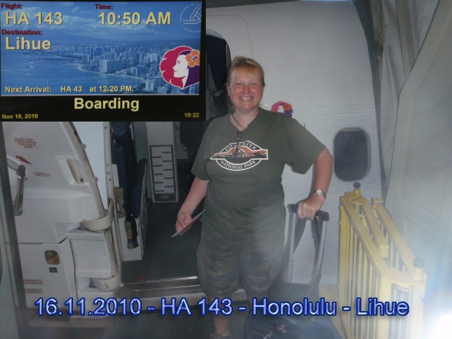 16.11.2010 Honolulu - Lihue 16.11.2010 Honolulu - Lihue