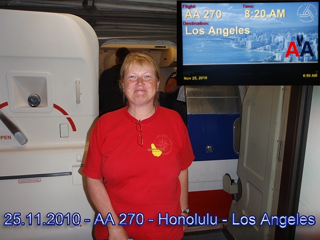 25.11.2010 - Honolulu - Los Angeles 25.11.2010 - Honolulu - Los Angeles