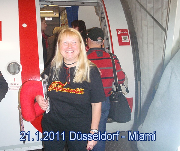 21.1.2011 - Düsseldorf - Miami - Airbus A 330 21.1.2011 - Düsseldorf - Miami - Airbus A 330