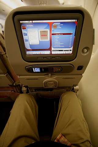 Sitzplatzabstand im Emirates A 380