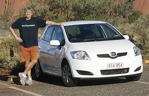 Mein Outback Auto, ein Toyota Corolla