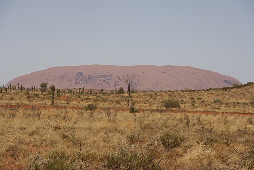 Der Stein des Anstosses, der Uluru