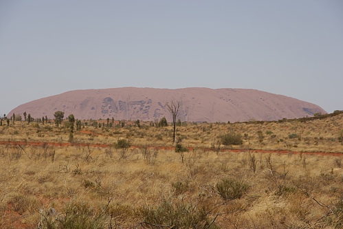 Der Stein des Anstosses, der Uluru Der Stein des Anstosses, der Uluru