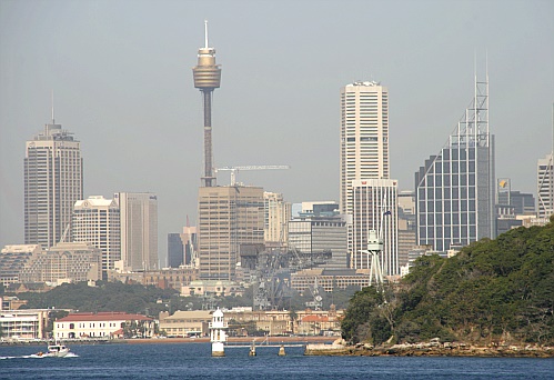 Sydney Skyline mit dem Sydney Tower