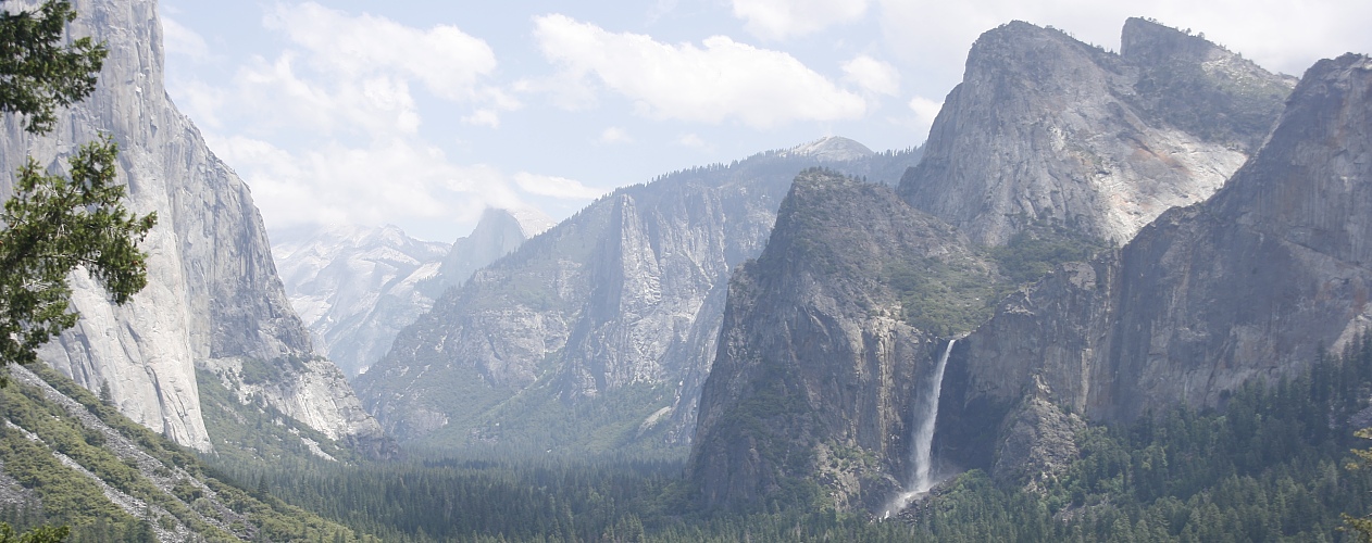 Blick ins Yosemite Valley