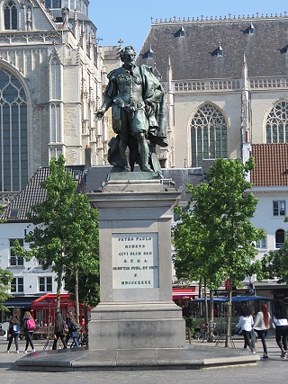 Antwerpen Rubens Statue Antwerpen Rubens Statue