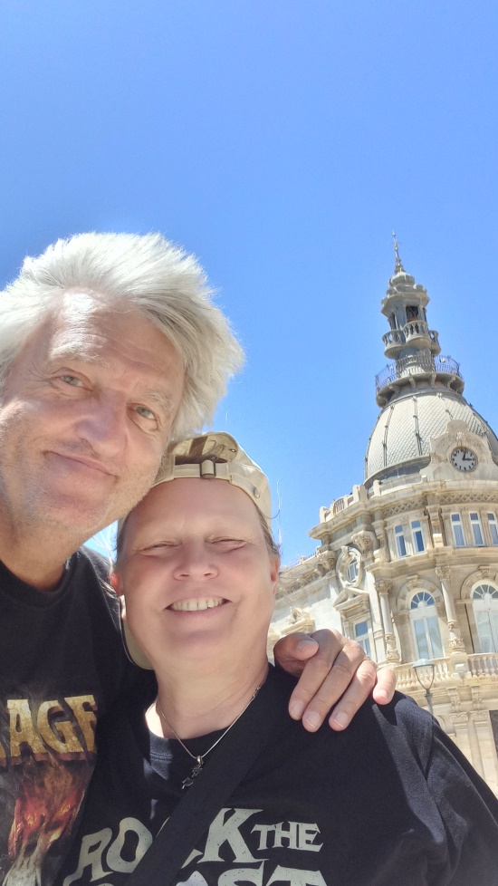 Uli & Volker in Cartagena Uli & Volker in Cartagena