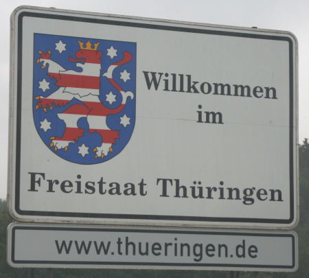 Willkommen im Freistaat Thüringen Willkommen im Freistaat Thüringen