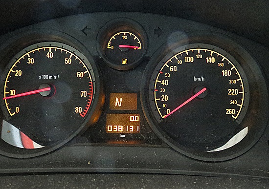 Tank voll - Tacho auf 0 - und los geht's