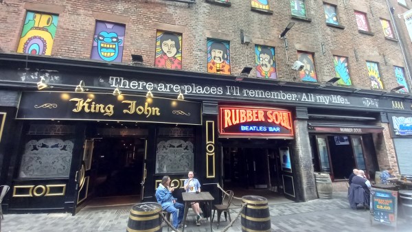 King John & Rubber Soul Beatles Bar Liverpool