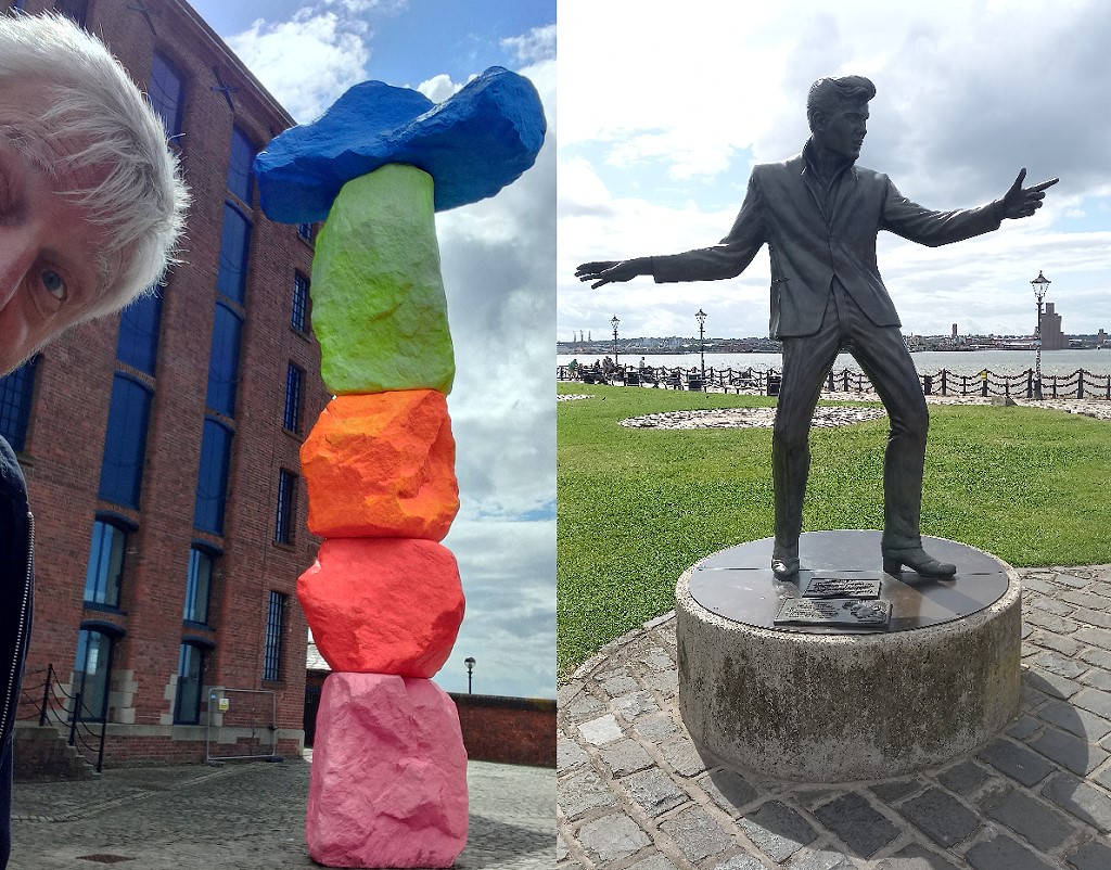 Liverpool Mountain & Billy Fury Statue